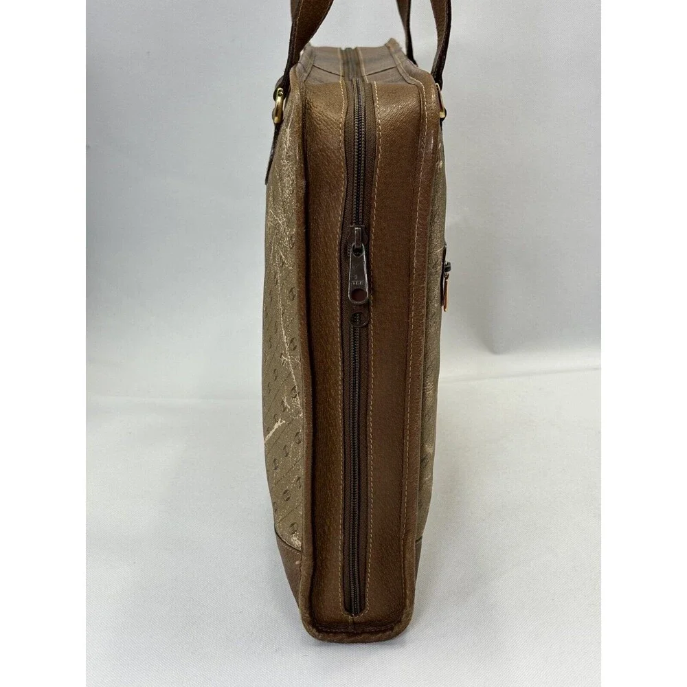 Very Rare Gucci Accessories Collection Portfolio Handle Briefcase Monogram OBO
